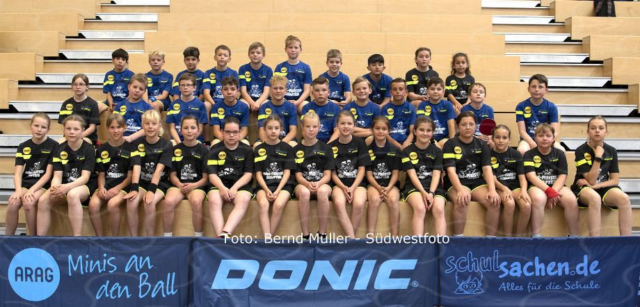 Saarbrücken Mai 2022, Bundesfinale der Tischtennis mini-Meisterschaften