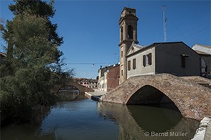 Italien Emilia Romagna Comacchio